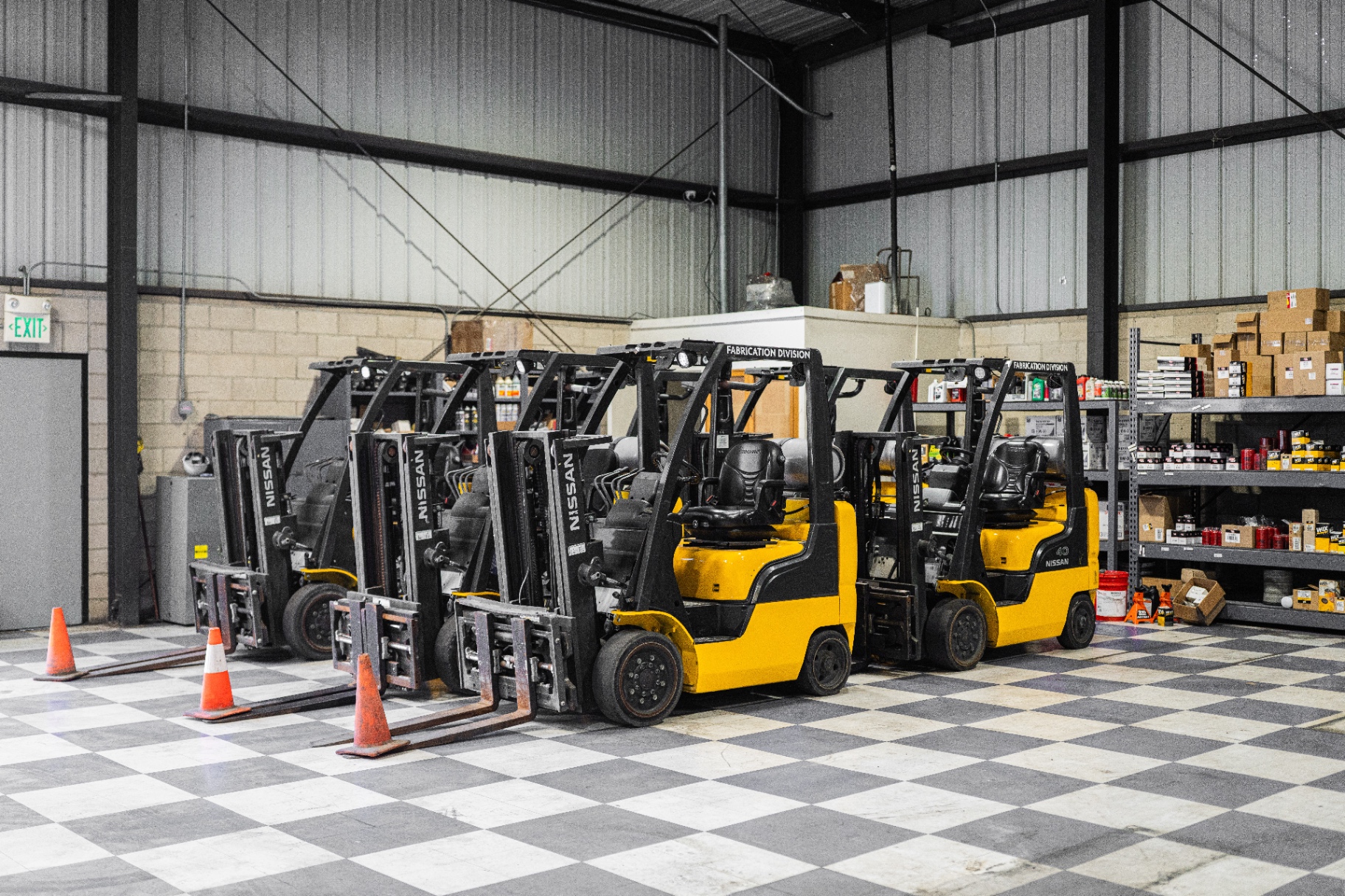 CW Industries fleet maintenance shop Long Beach California