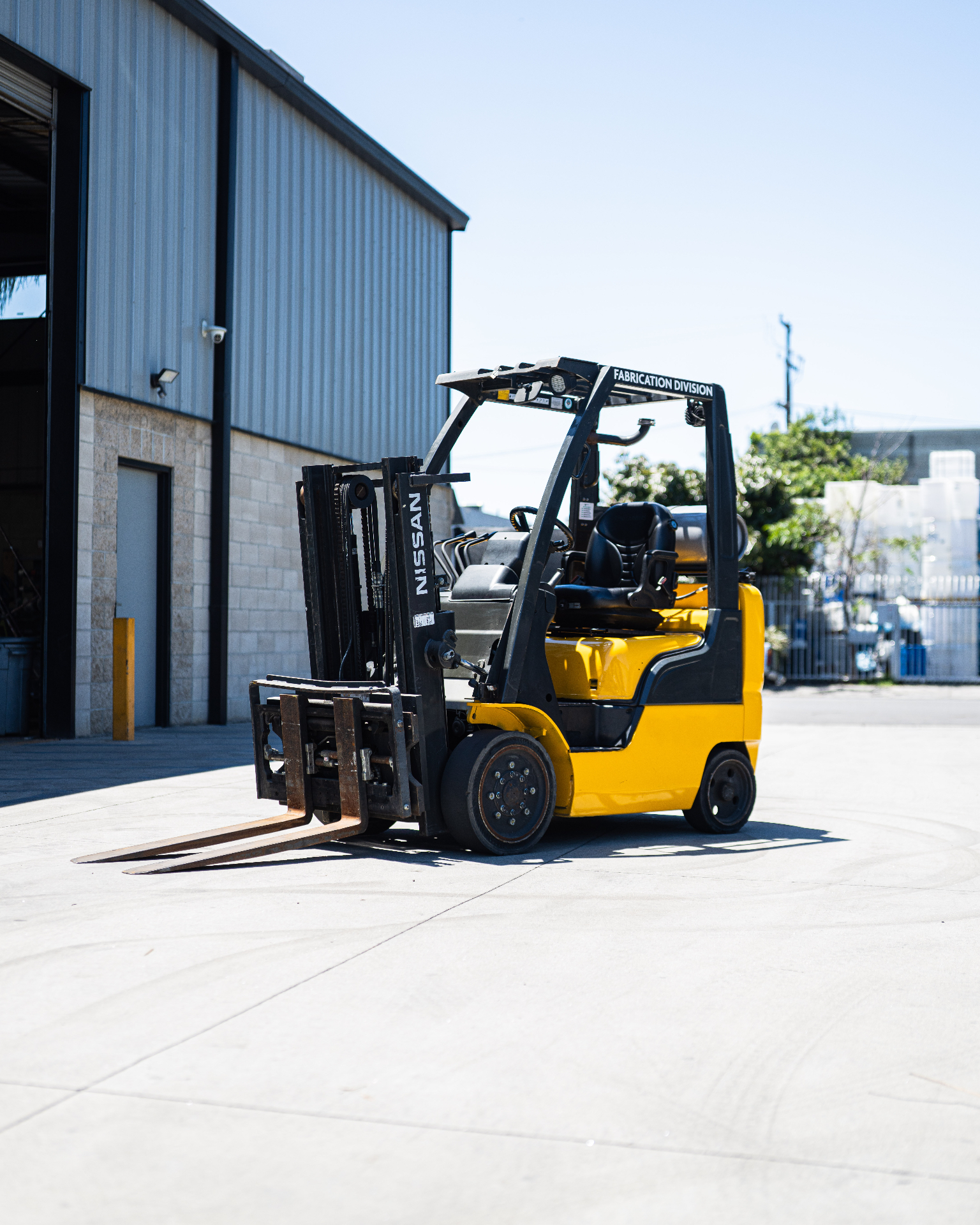 CW Industries Nissan forklift fleet maintenance and rental Las Vegas